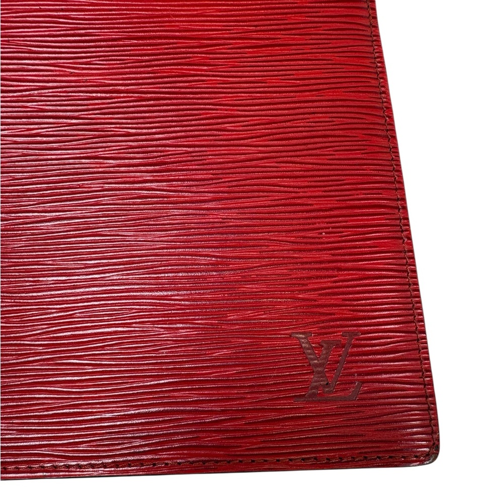 A-1CS-2A: LOUIS VUITTON Trousse Crete Epi Leather Clutch Bag, EUC - Picture 16 of 16